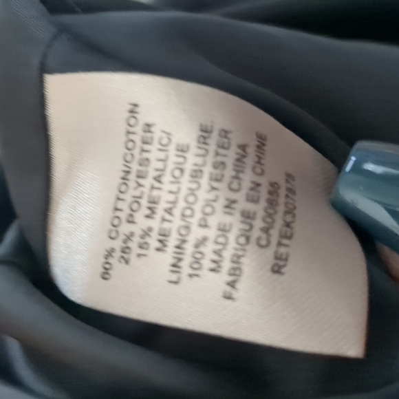 RW & Co* sleeveless round neck metallic snake print mid length dress size 12 - Picture 8 of 11